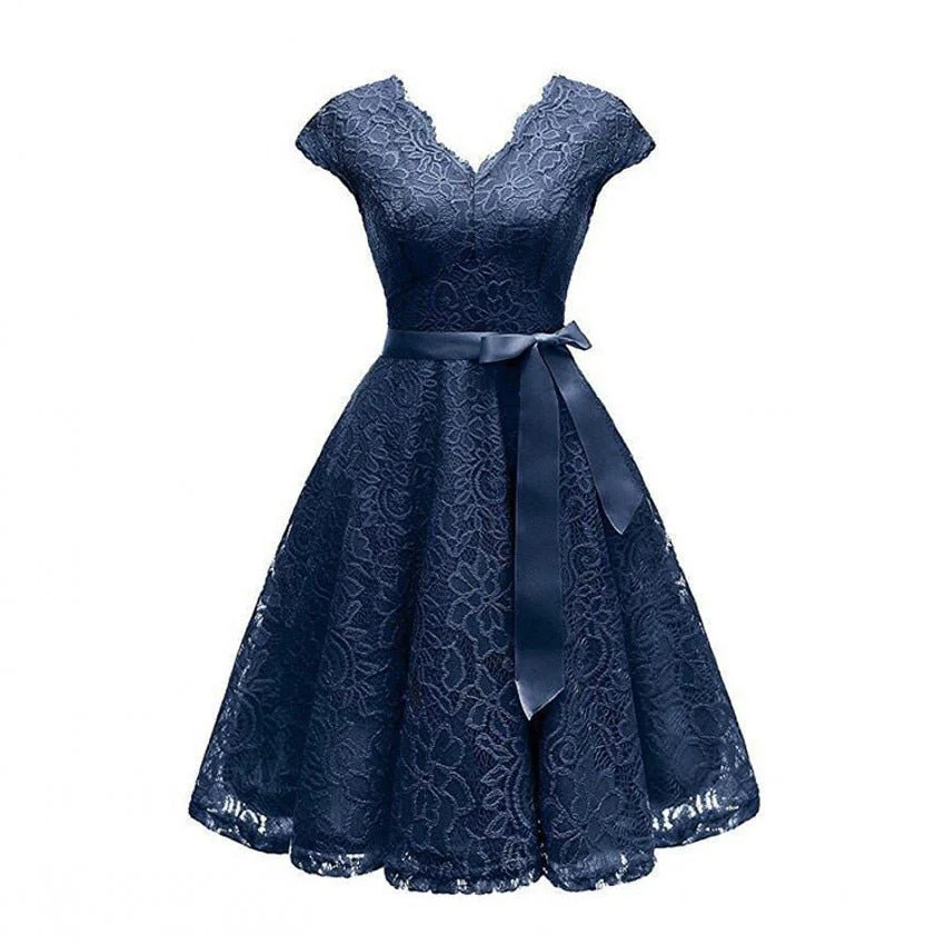 Luisa® | Elegant Midi Party Dress - Image 2