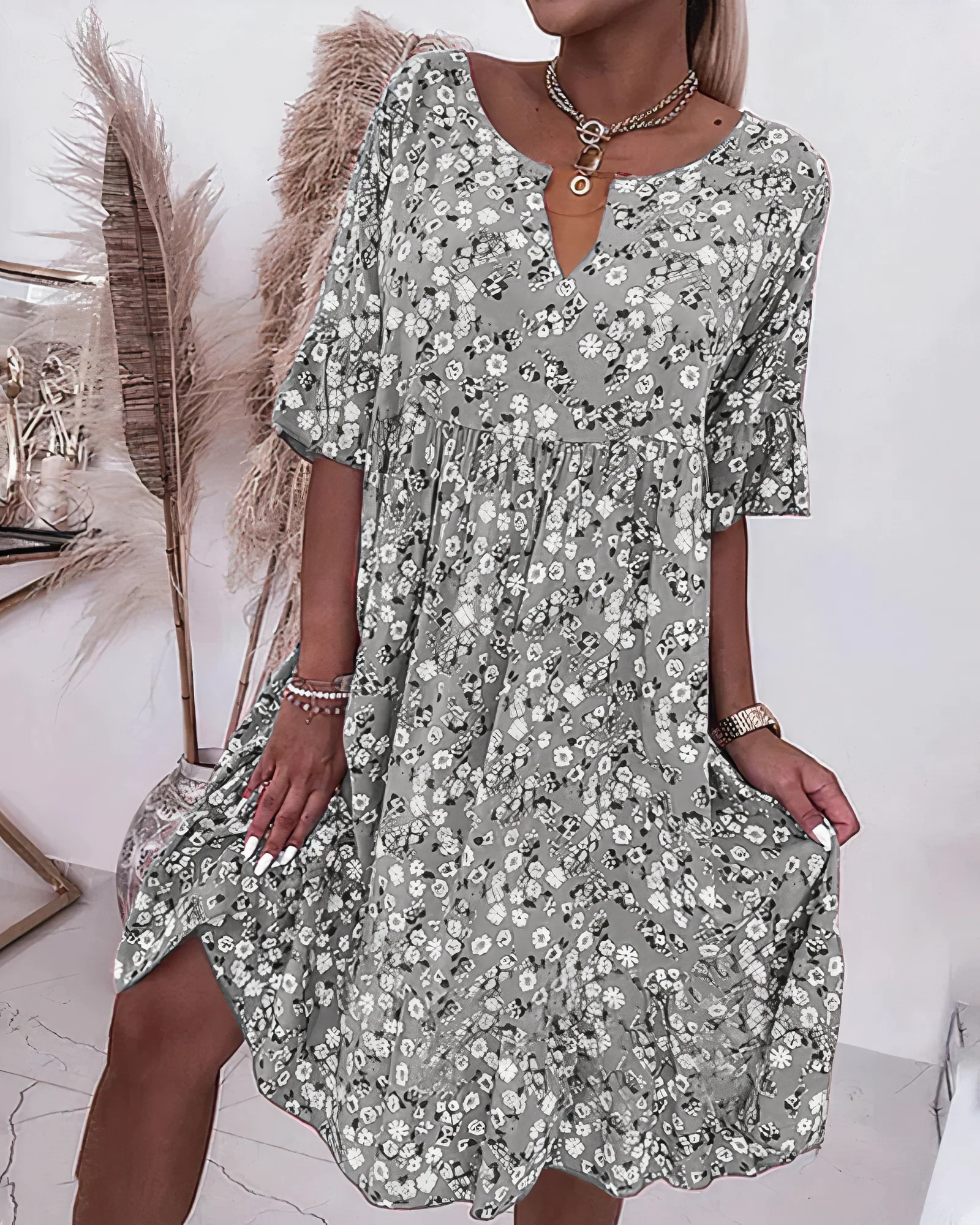 Luisa® | Halbarm-Blumendress - Image 2