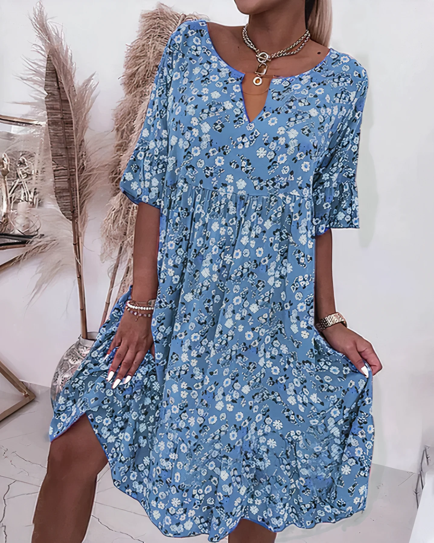 Luisa® | Halbarm-Blumendress - Image 3