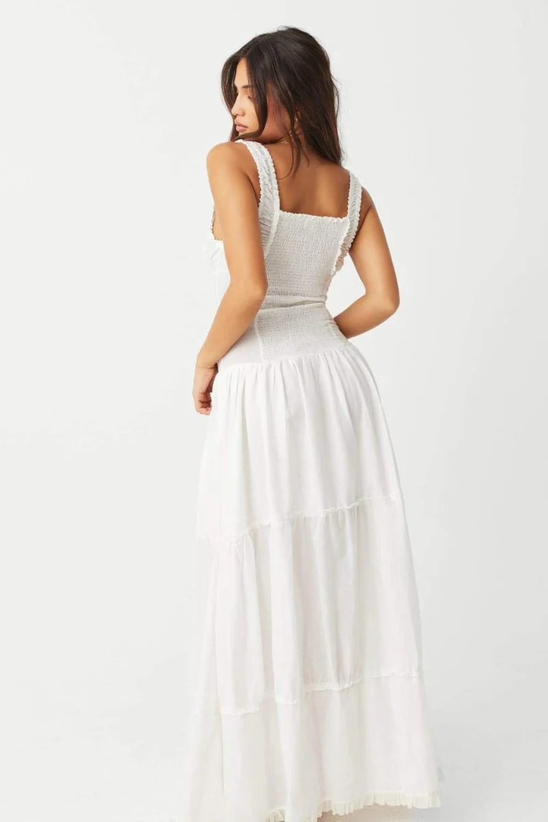 Luisa® | Semi-Sheer Maxi Dress With Ruffles - Image 6