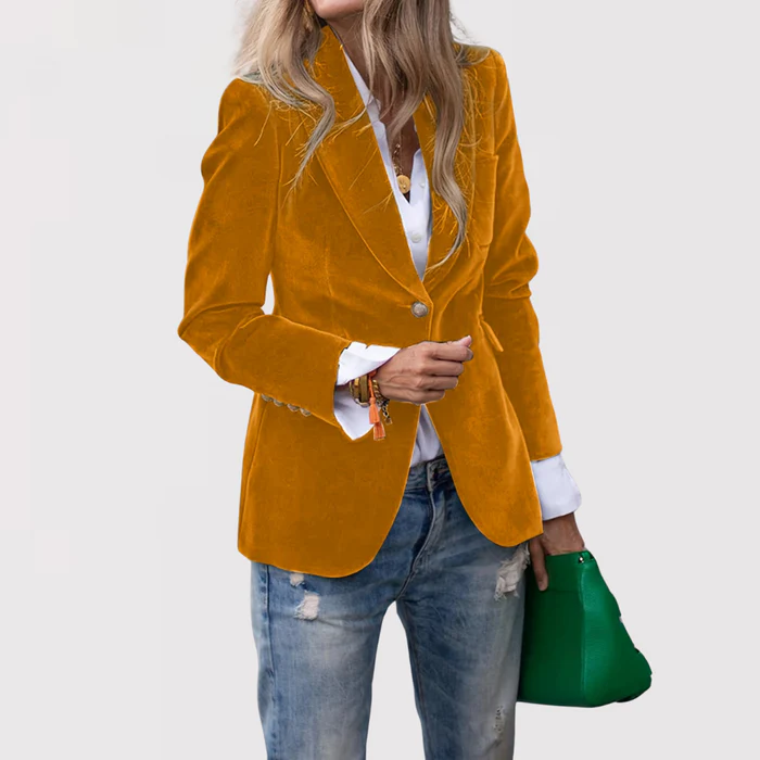 Luxury Velvet Jacket - Image 5