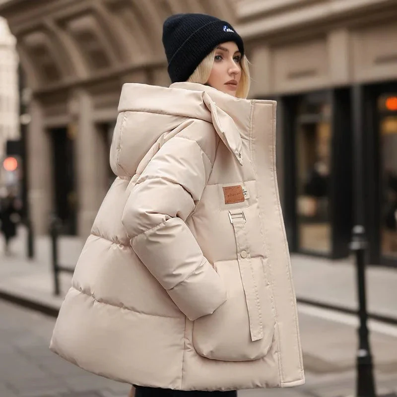 Luz Maria | Fashionable hooded winter jacket for women, warm coat - Image 2