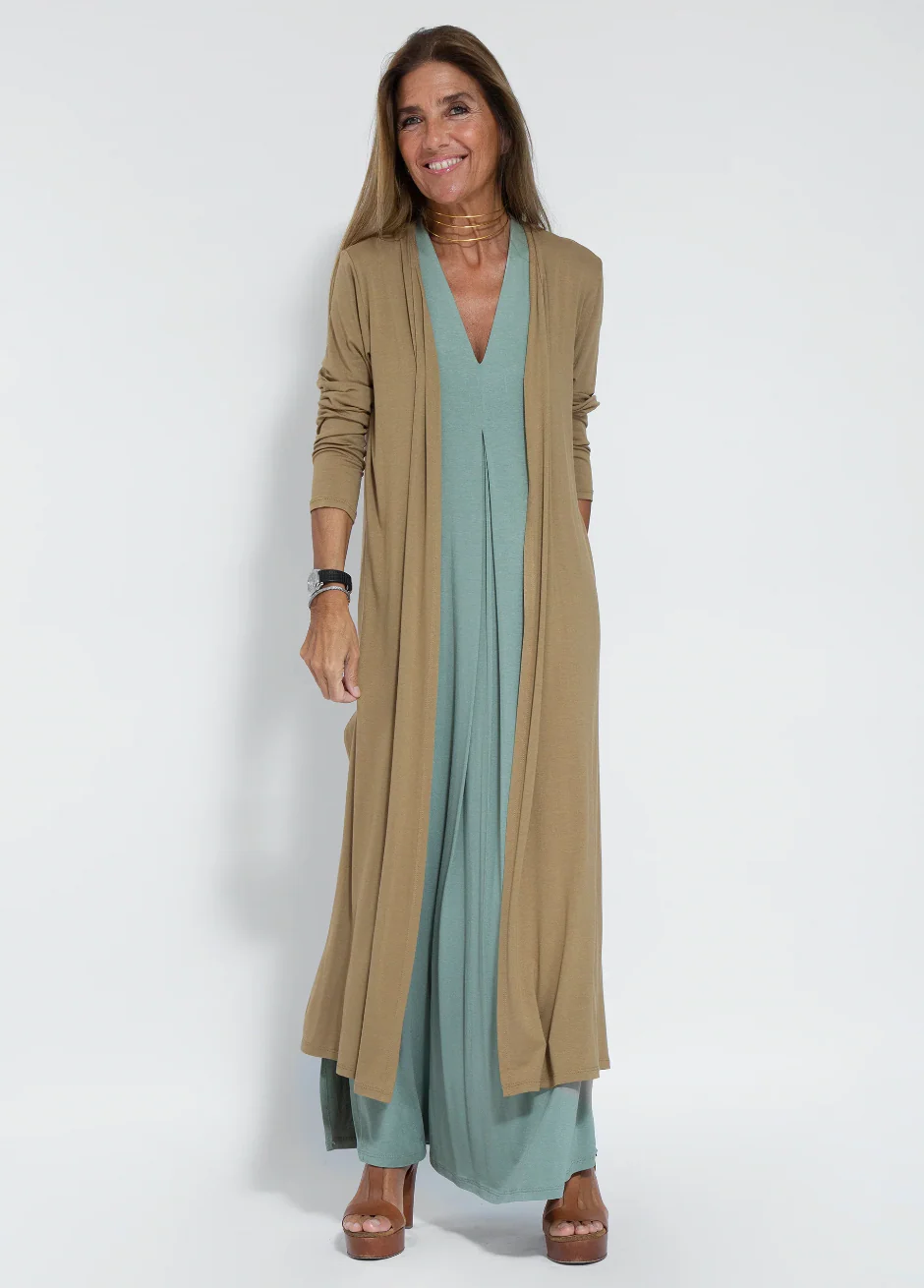 Mabel® | Long Slimming Dress And Vest Set - Image 10