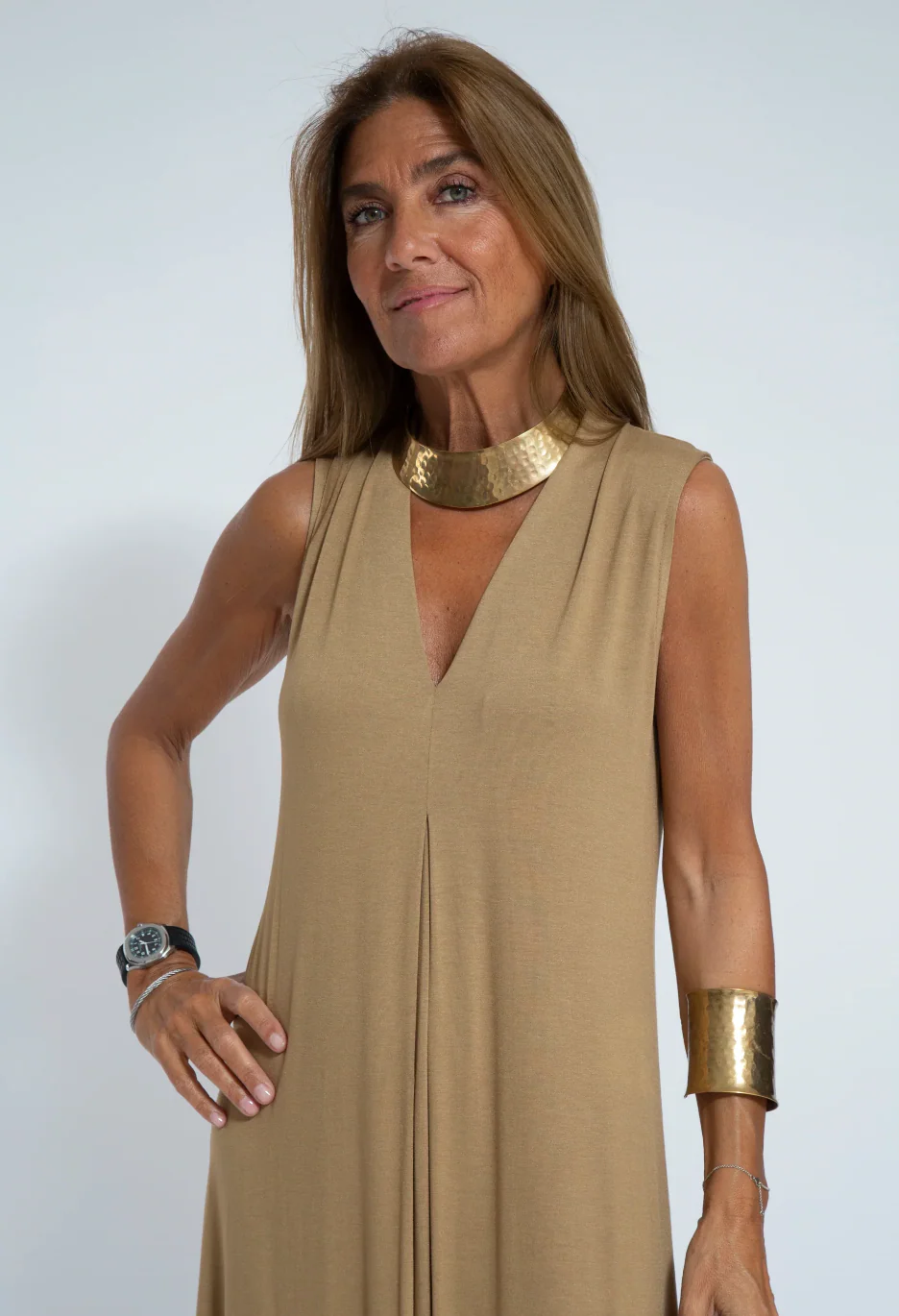 Mabel® | Long Slimming Dress And Vest Set - Image 8