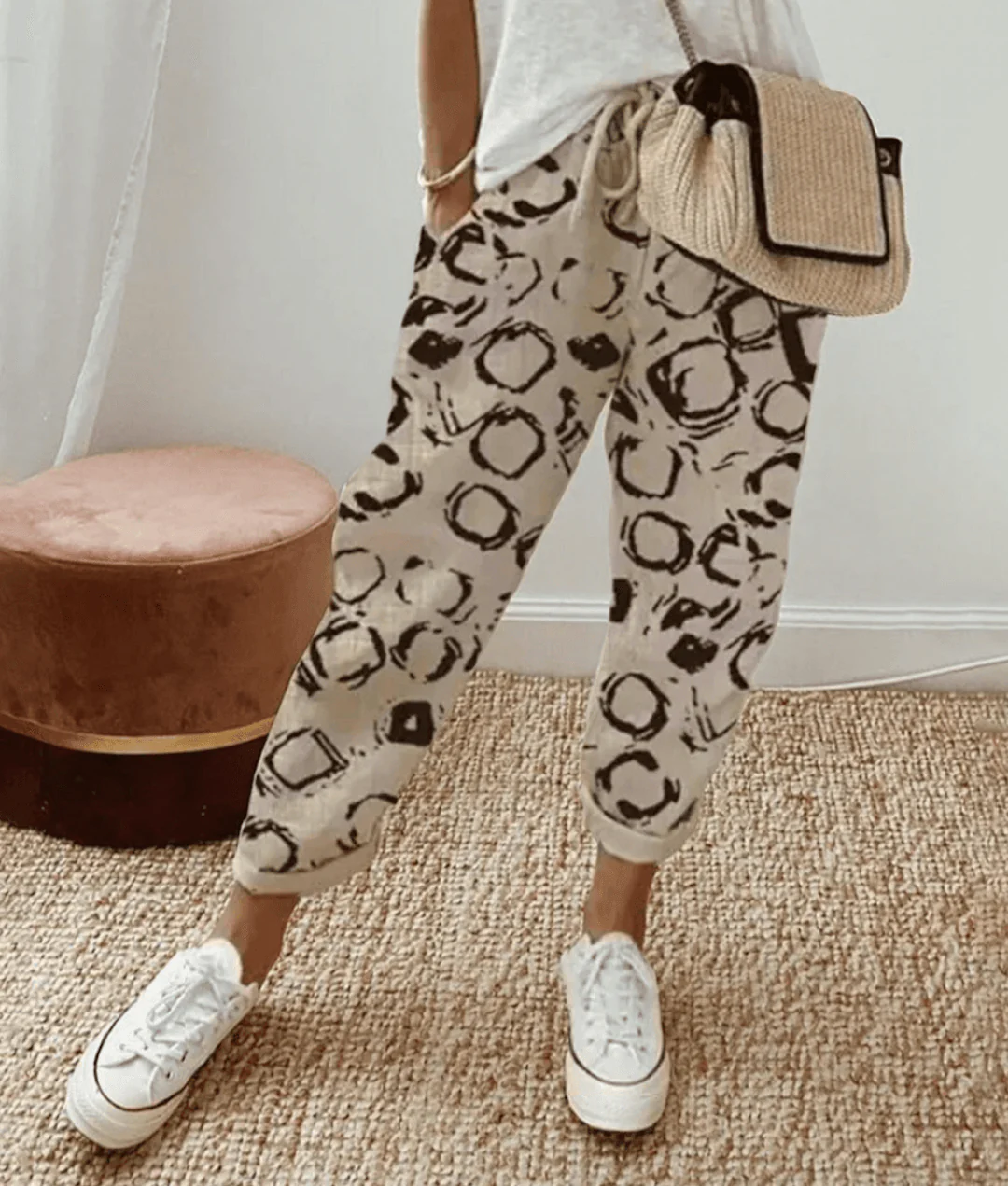 Madona® | Fashionable Printed Trousers For Women