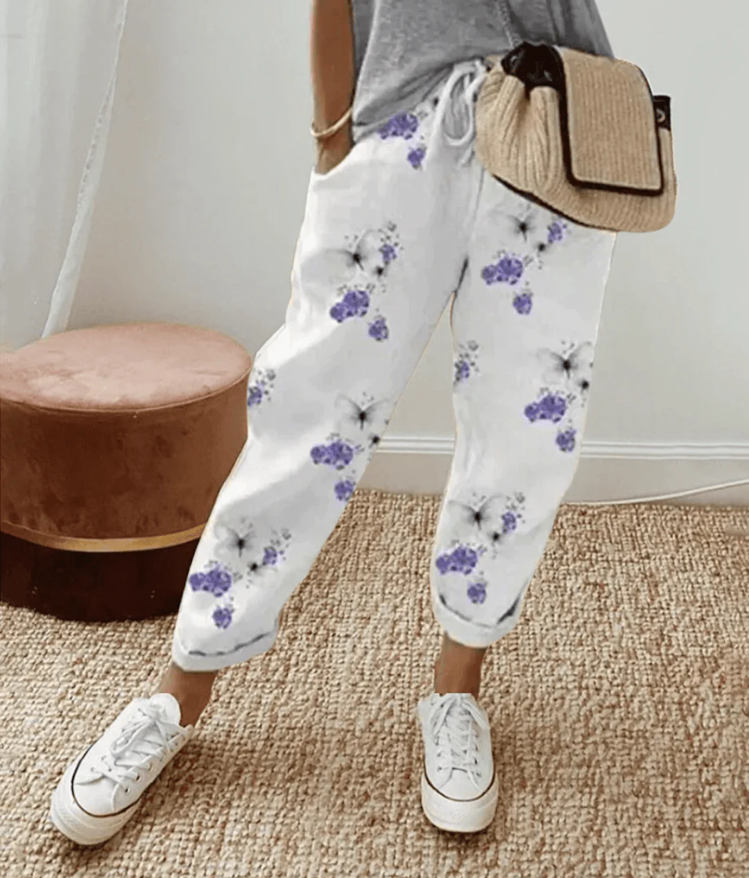 Madona® | Fashionable Printed Trousers For Women - Image 3