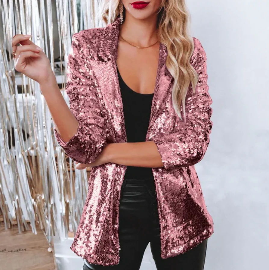 Maeve® | Elegant Sequin Blazer - Image 3