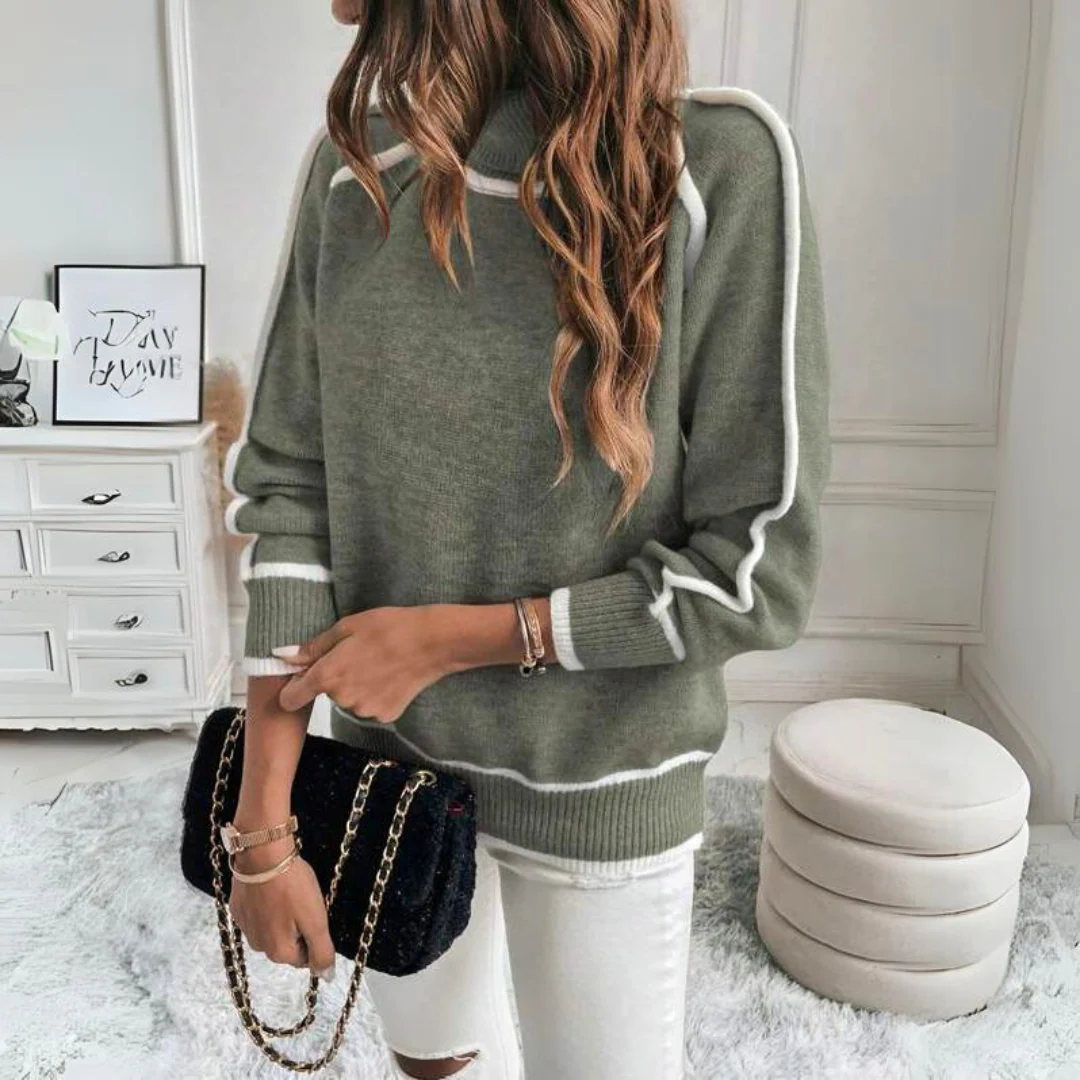 Maeve | Elegant Turtleneck Sweater - Image 2