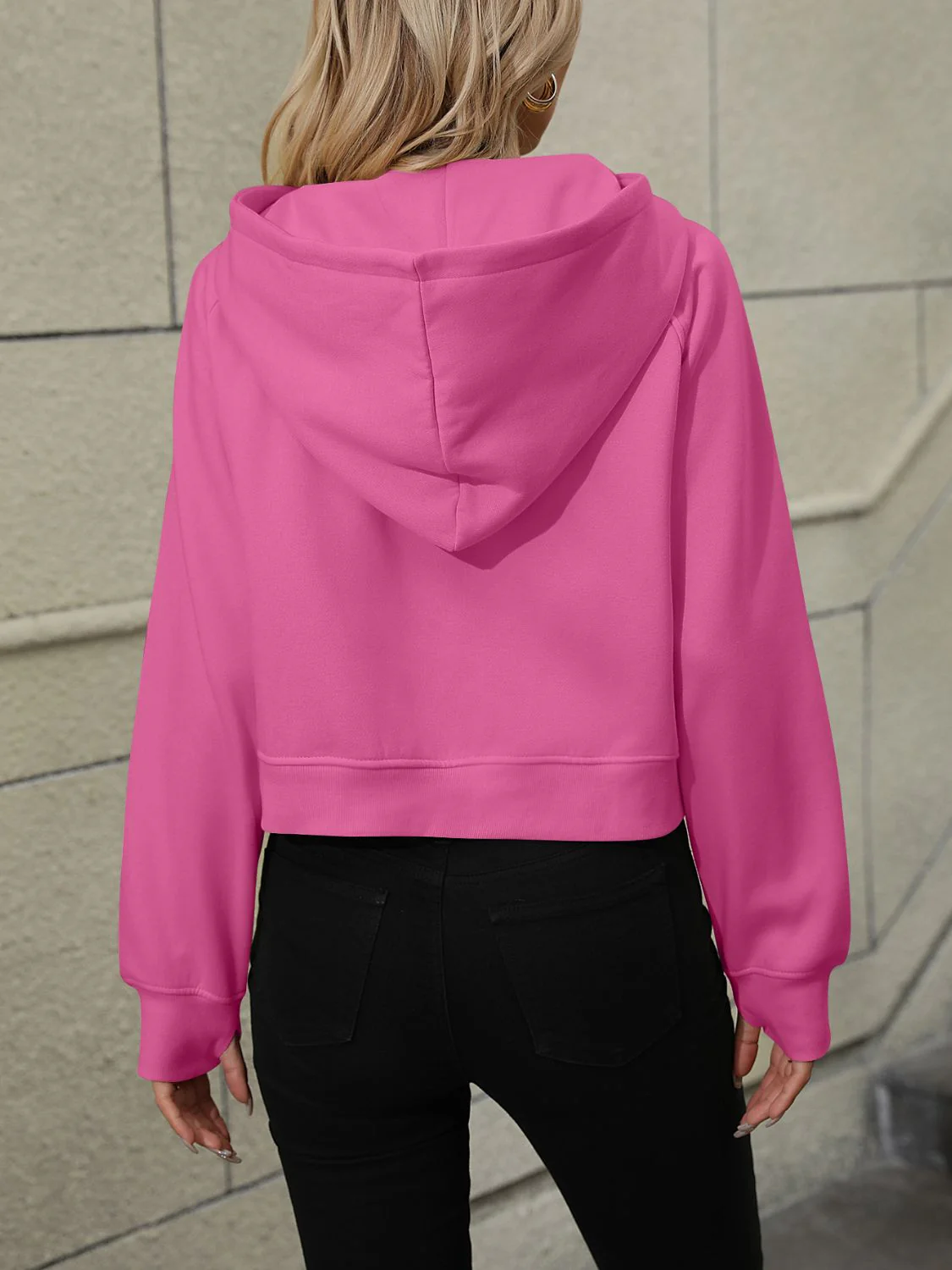 Magdalena | Long sleeve half zip sweatshirt - Image 10