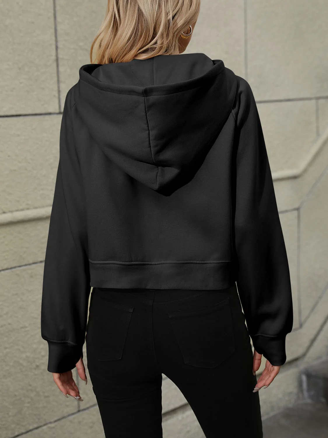 Magdalena | Long sleeve half zip sweatshirt - Image 14