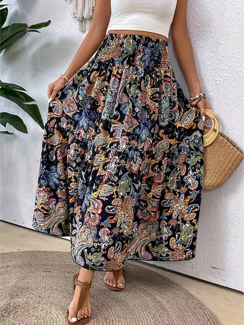 Magdalene® | Printed Maxi Skirt For Women - Image 12