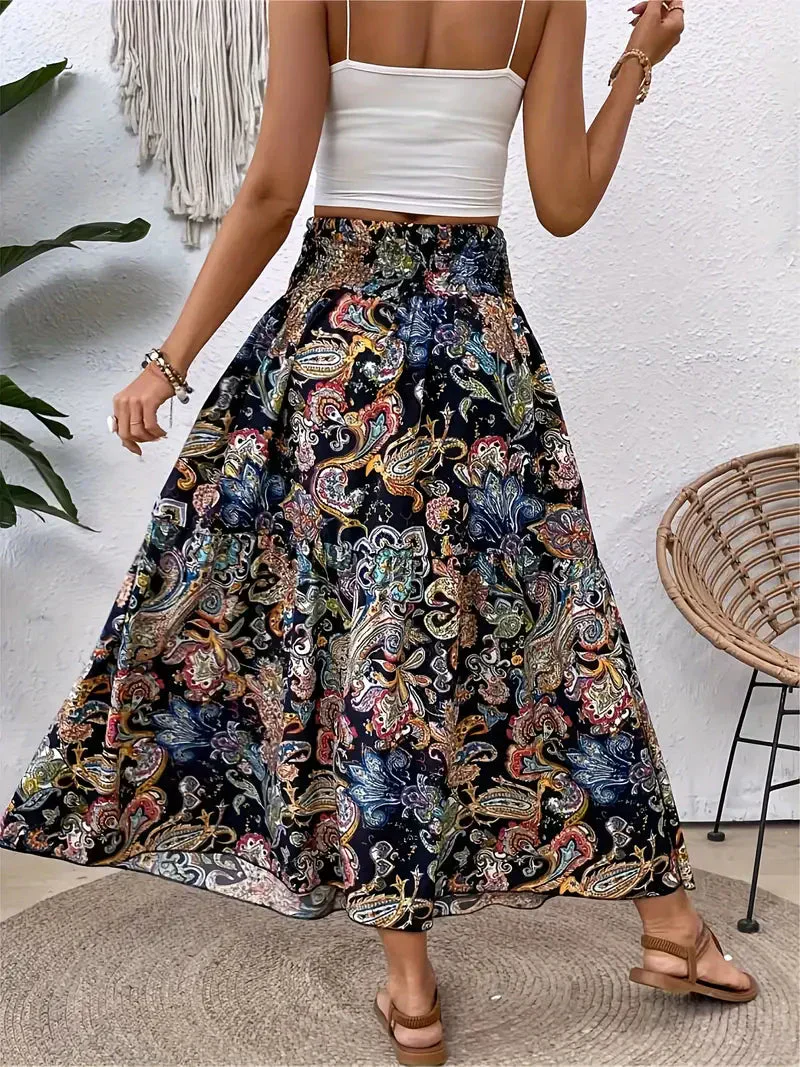 Magdalene® | Printed Maxi Skirt For Women - Image 13