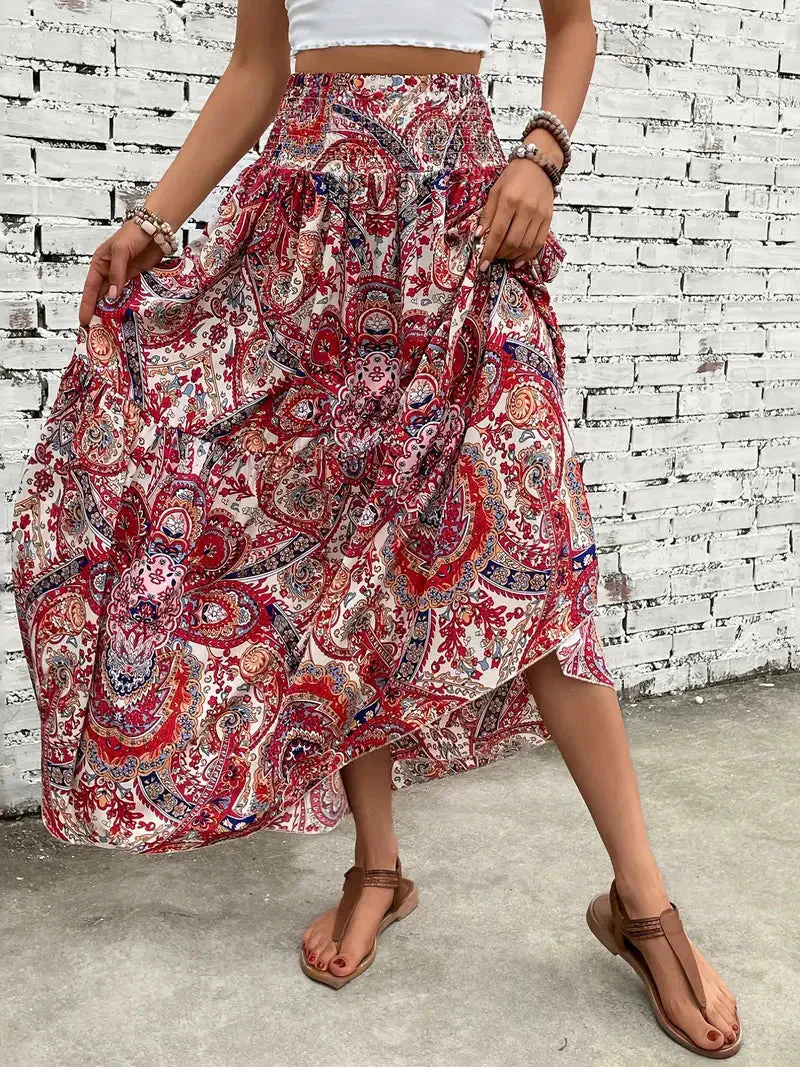 Magdalene® | Printed Maxi Skirt For Women - Image 15