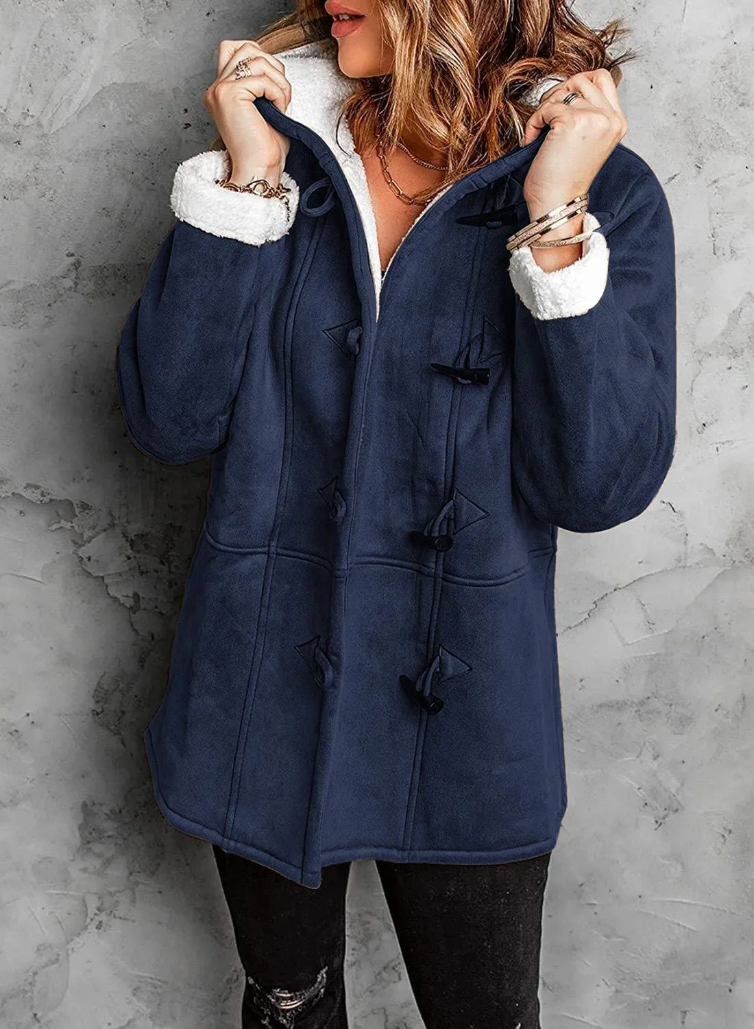 Maite | Warm winter coat with a unique look - Image 10