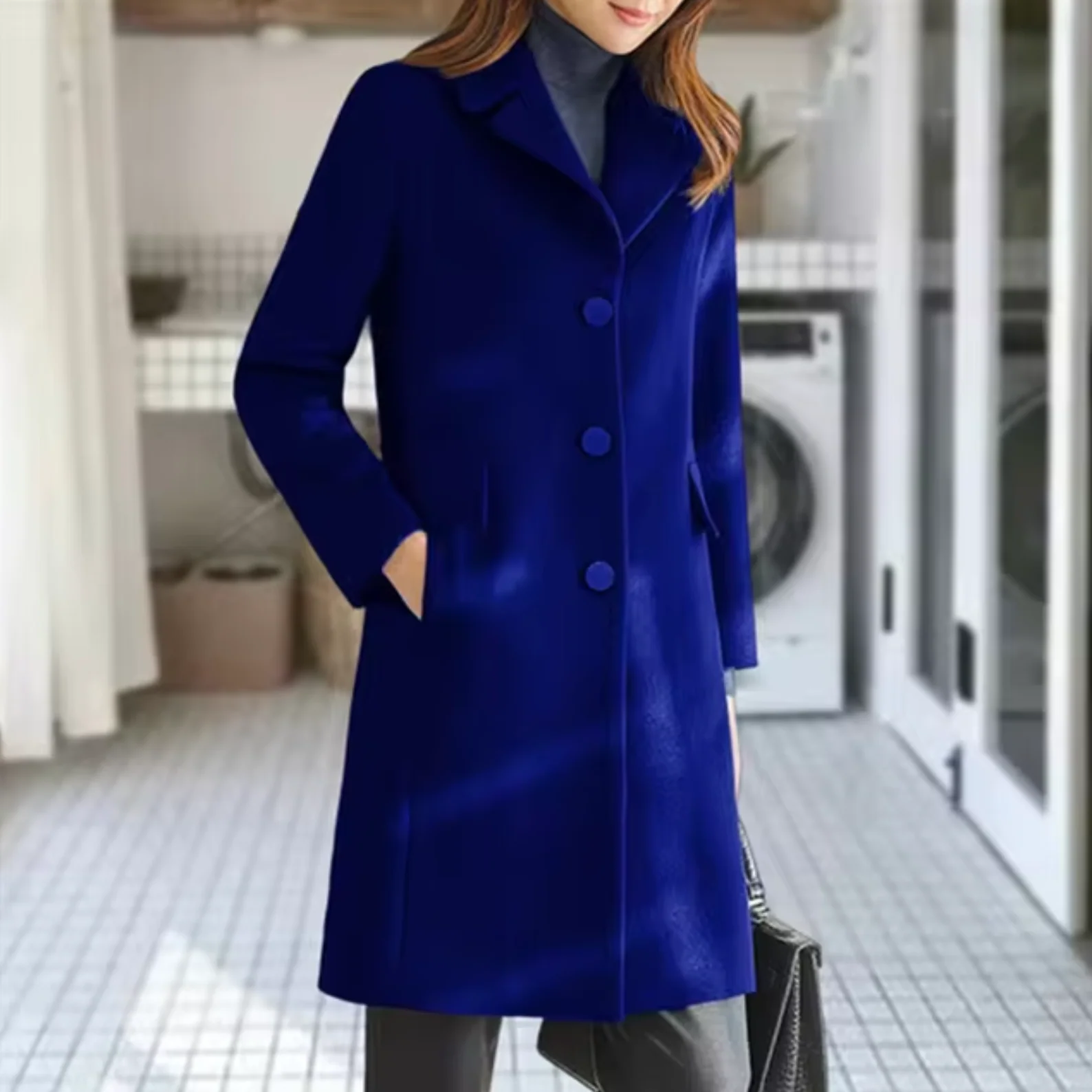 Malena | Casual and relaxed winter coat - Image 3