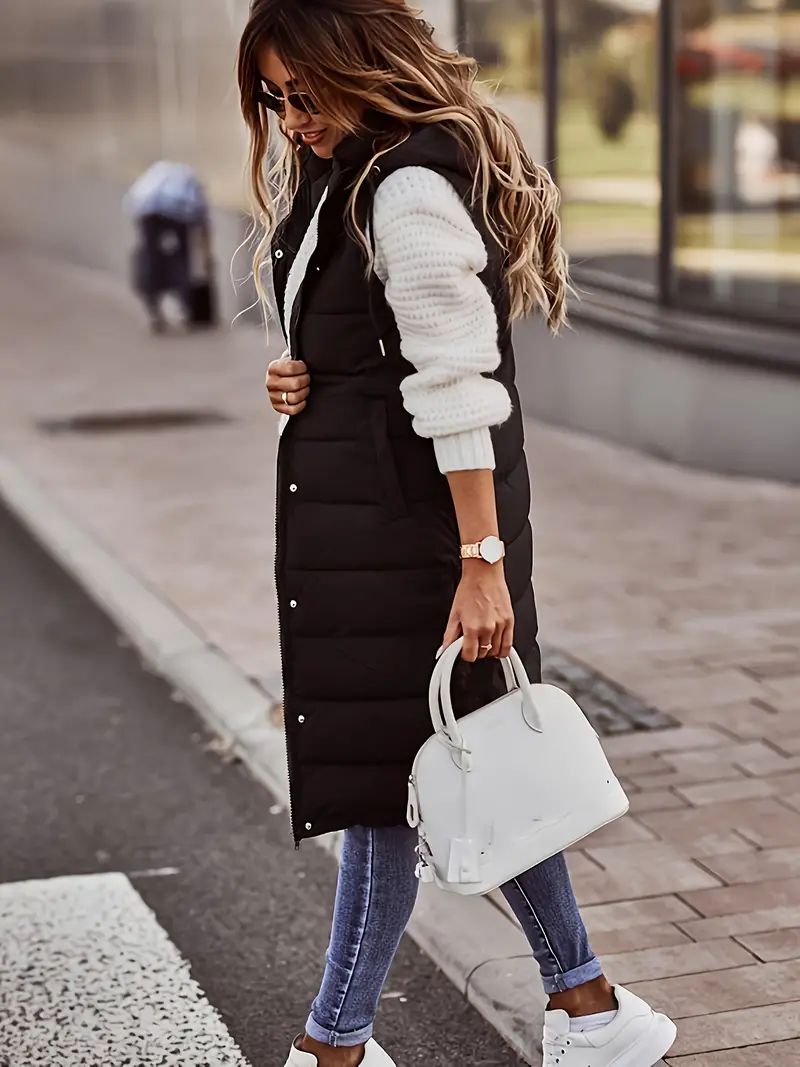 Malena | Warm and comfortable long body warmer - Image 2