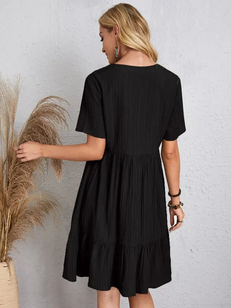Malin® | V-Neck Dress - Image 6