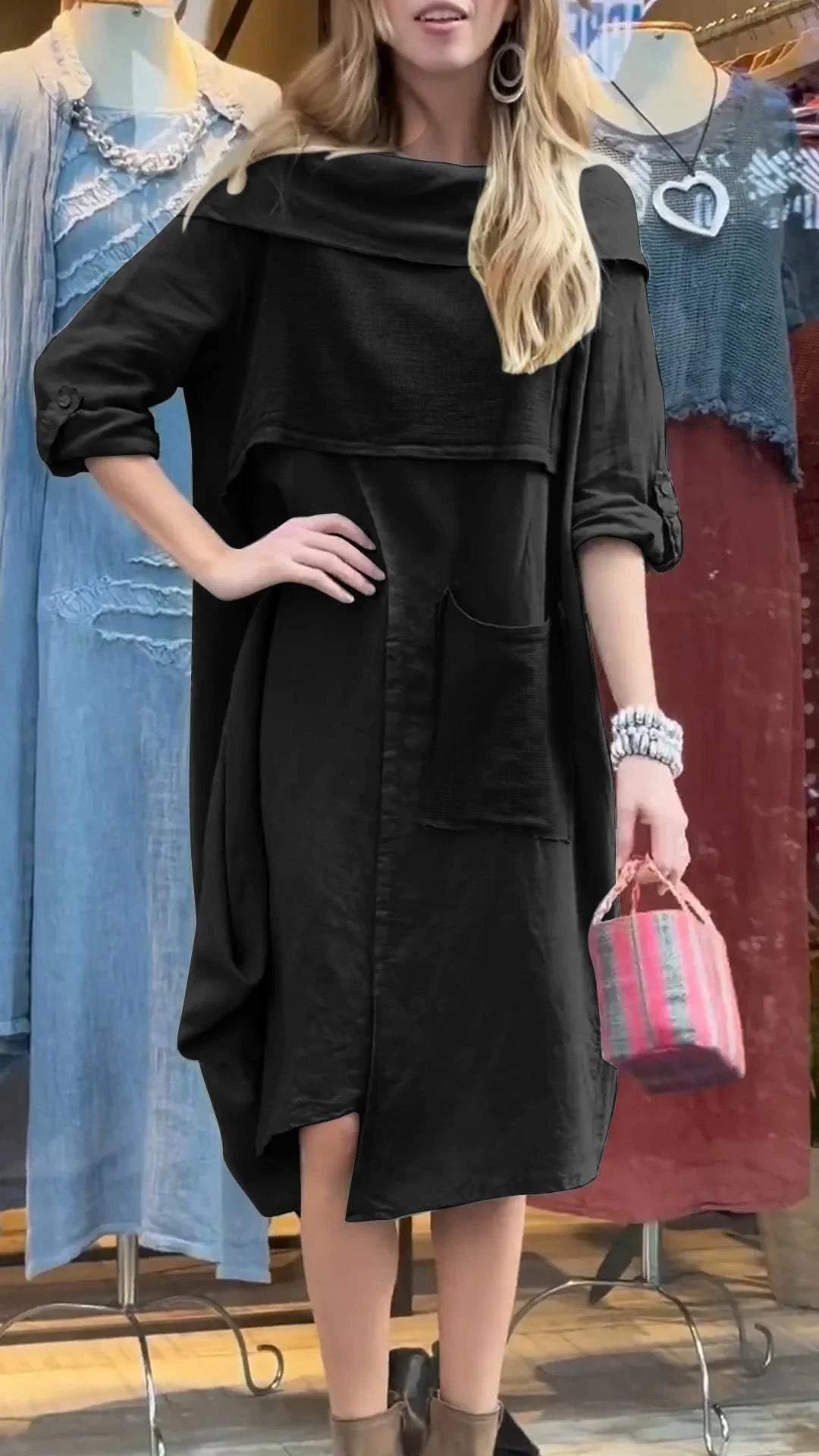 Manuela | Classic and elegant winter dress - Image 5
