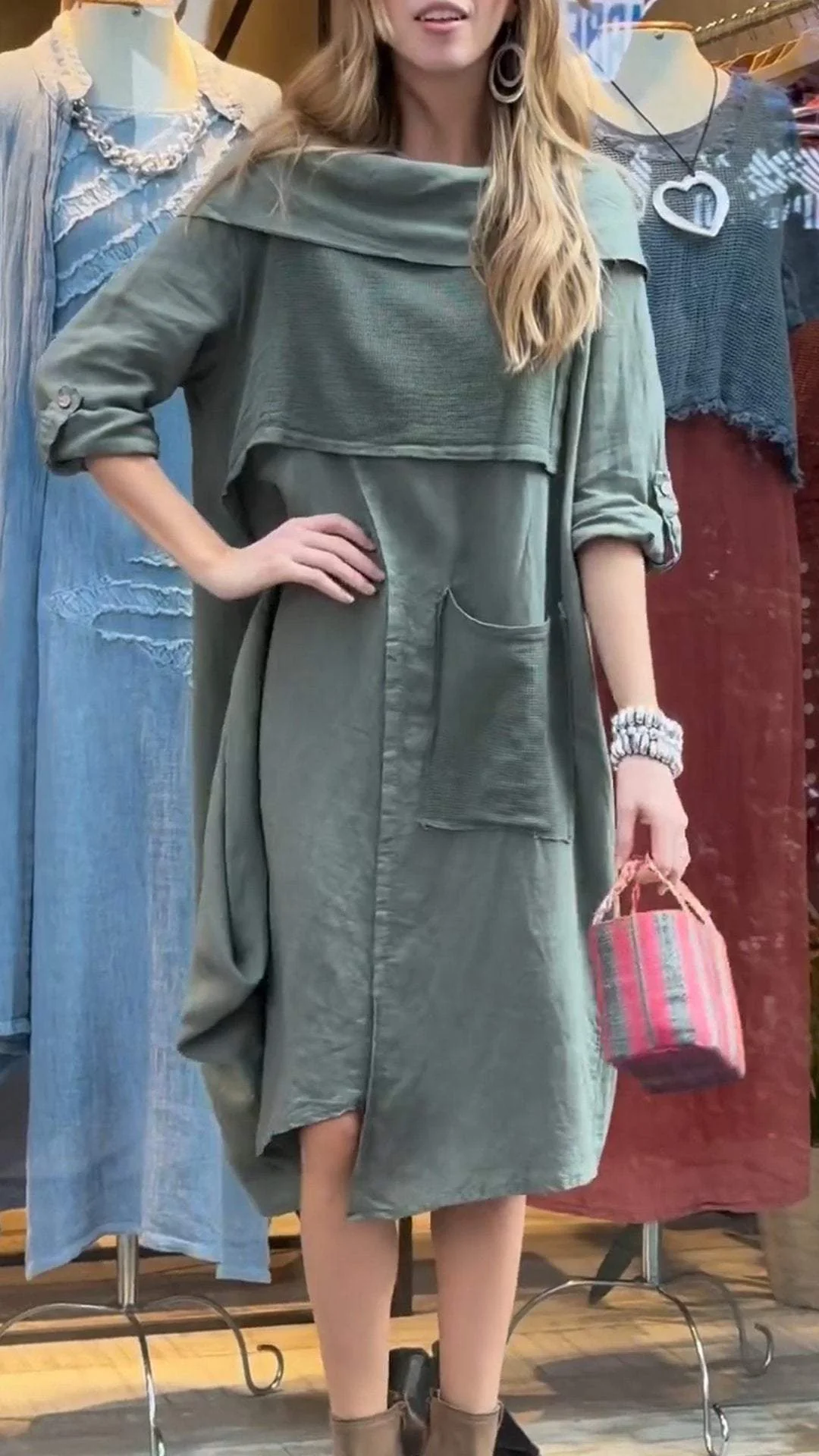 Manuela | Classic and elegant winter dress - Image 7
