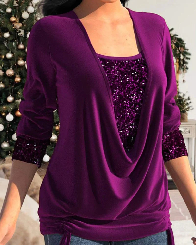 Mara® | Long-Sleeved Women'S Shirt With Sequins - Image 8