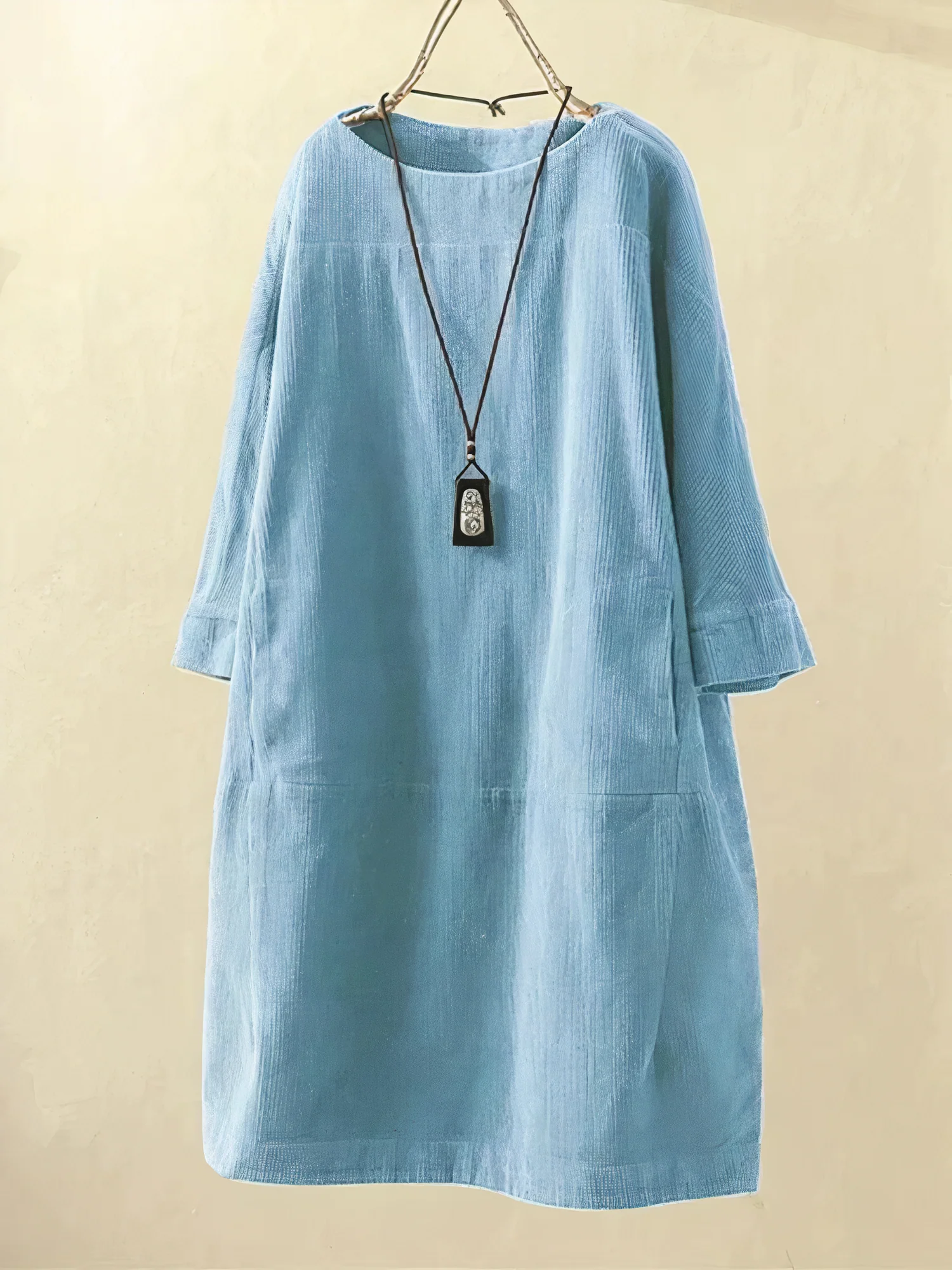 Mara® | Loose And Comfortable Corduroy Dress - Image 3