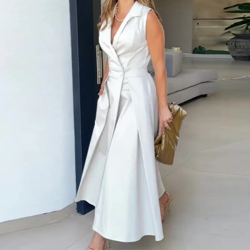 Mara® | V-Neck Midi Dress - Image 4