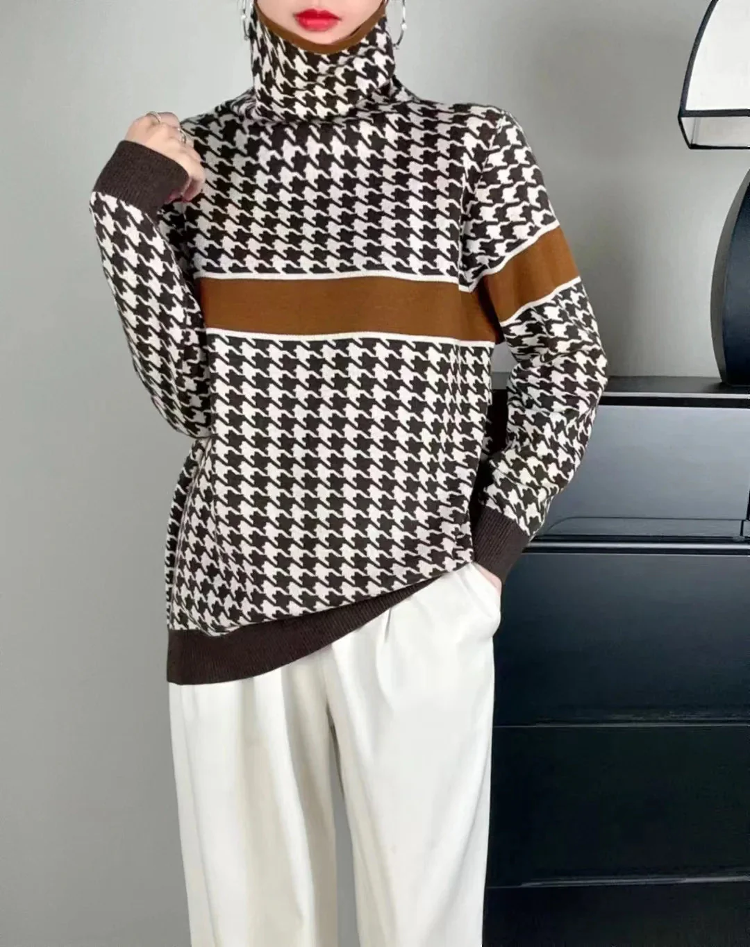 Mara | Elegant turtleneck sweater - Image 6