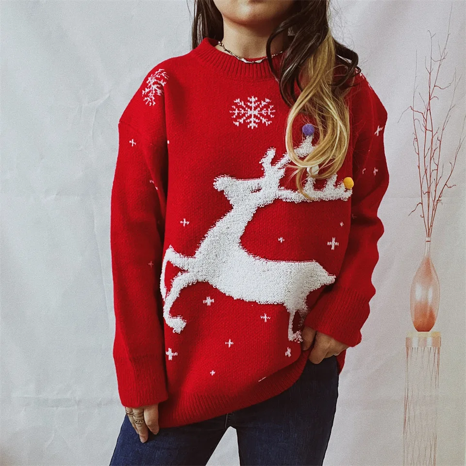 Mara | Korean style Christmas sweater - Image 2