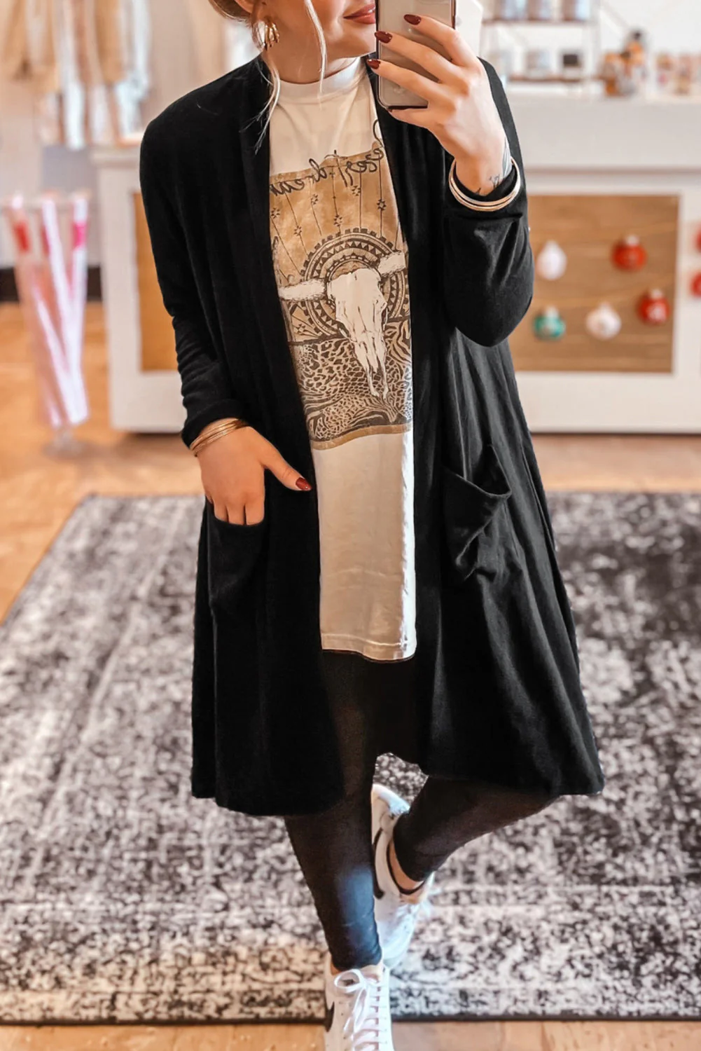 Marcela | Classic and elegant winter cardigan - Image 13