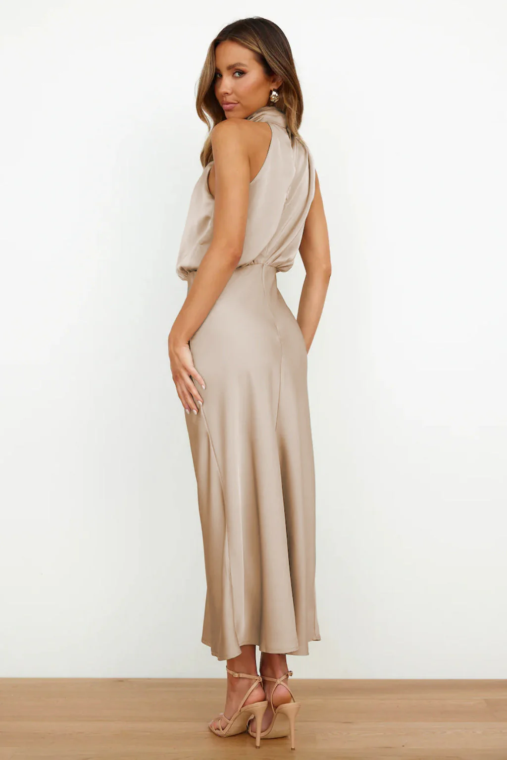 Marcela® | Elegant Satin Evening Dress - Image 2