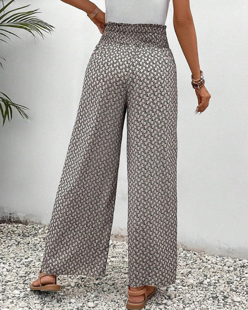 Marcela® | Women'S Trousers With Geometric Print - Image 5