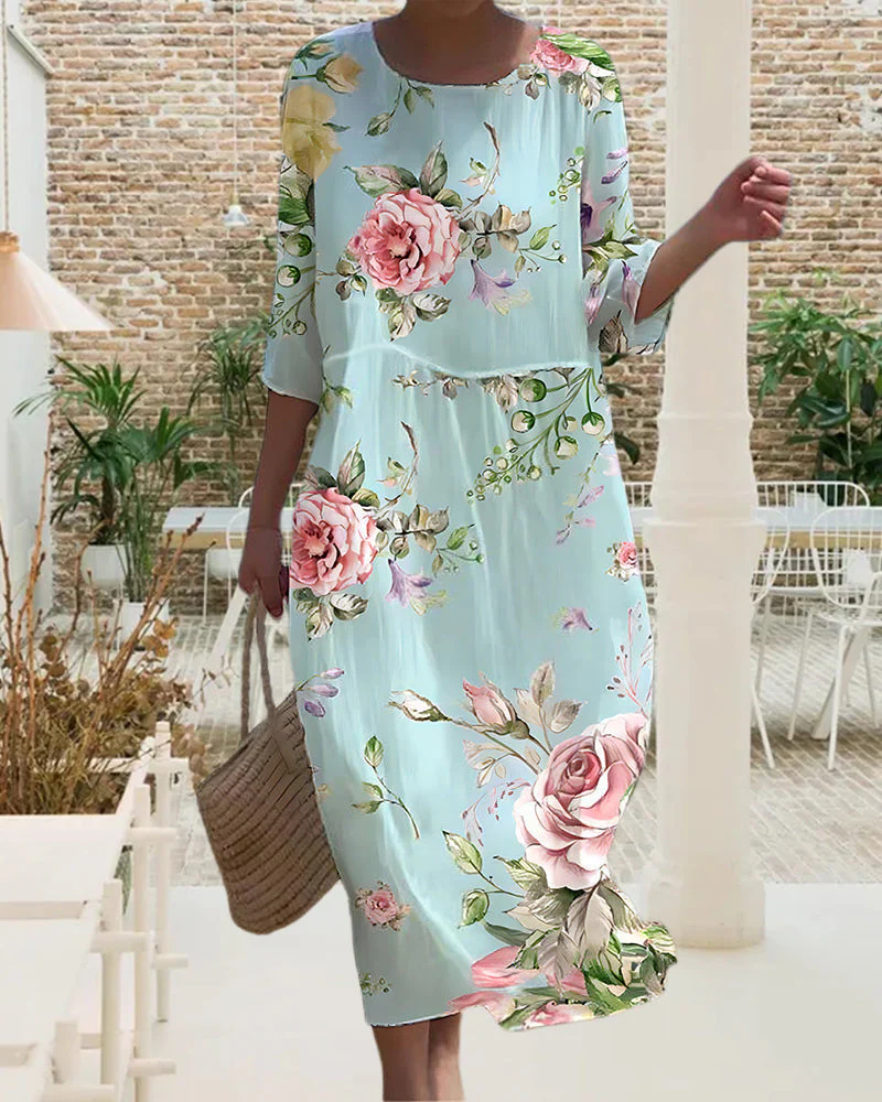 Marcella® | Elegant Floral Dress - Image 3