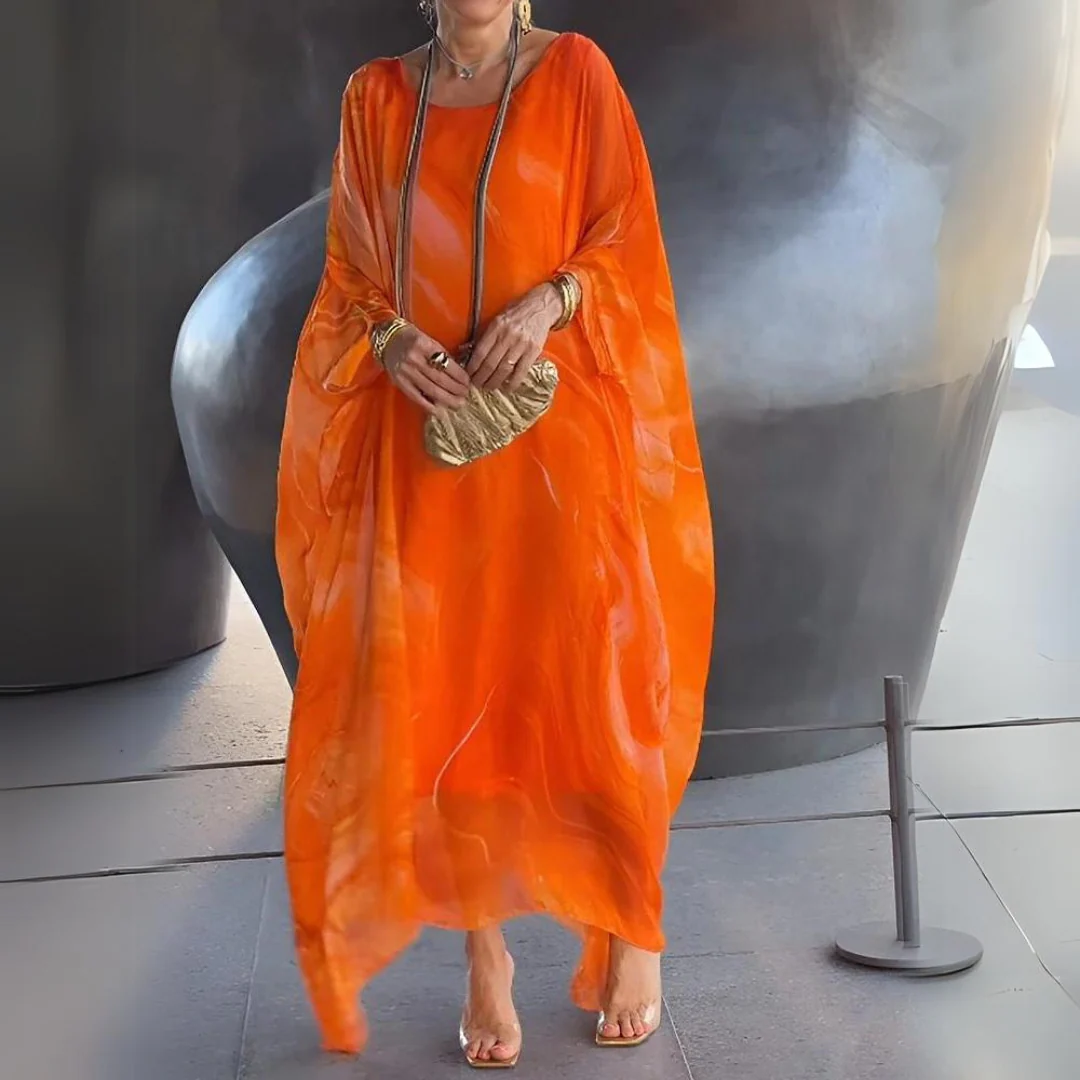 Marcia® | Elegant Silk Chiffon Dress - Image 9