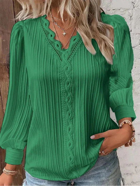 Marcia® | Elegant Solid Lace Tops - Image 3