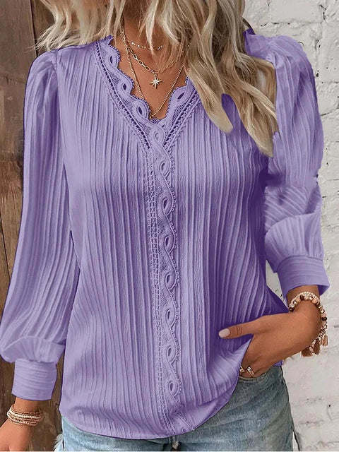 Marcia® | Elegant Solid Lace Tops - Image 4