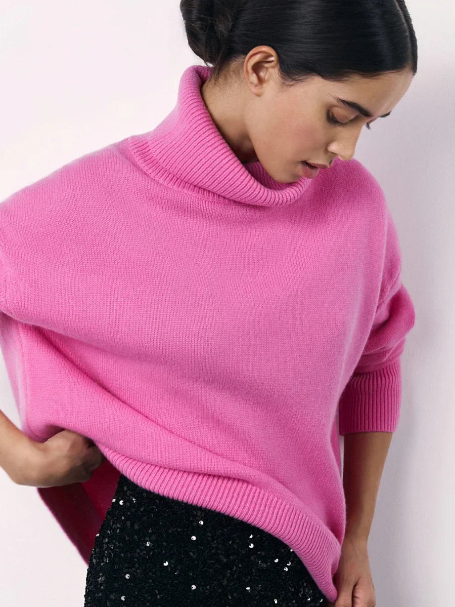 Marcia | Versatile turtleneck sweater for women - Image 2