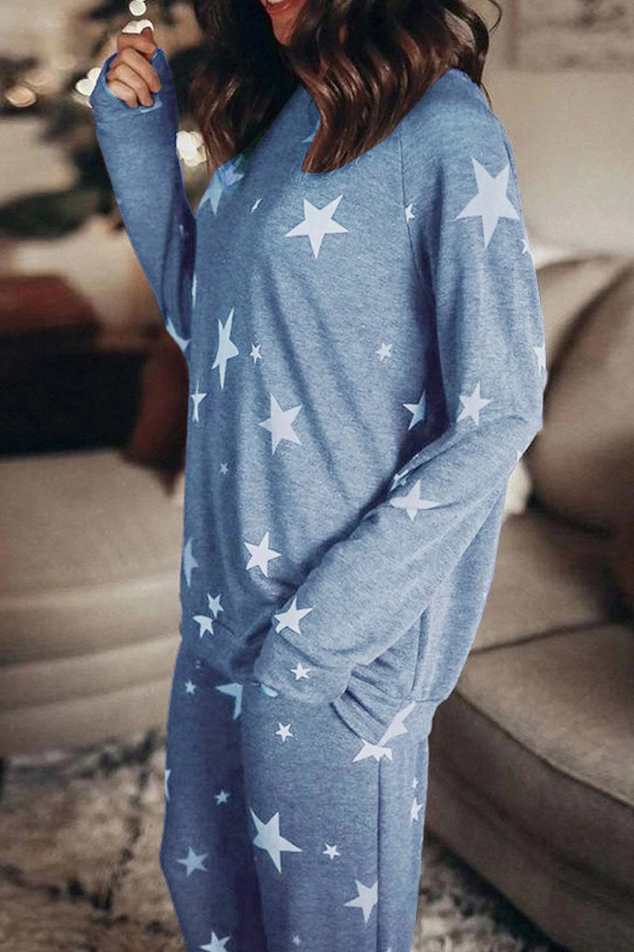 Mareike | Pentagram print sweater set - Image 12