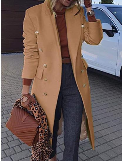 Margaret | Women's double-breasted coat - Image 3