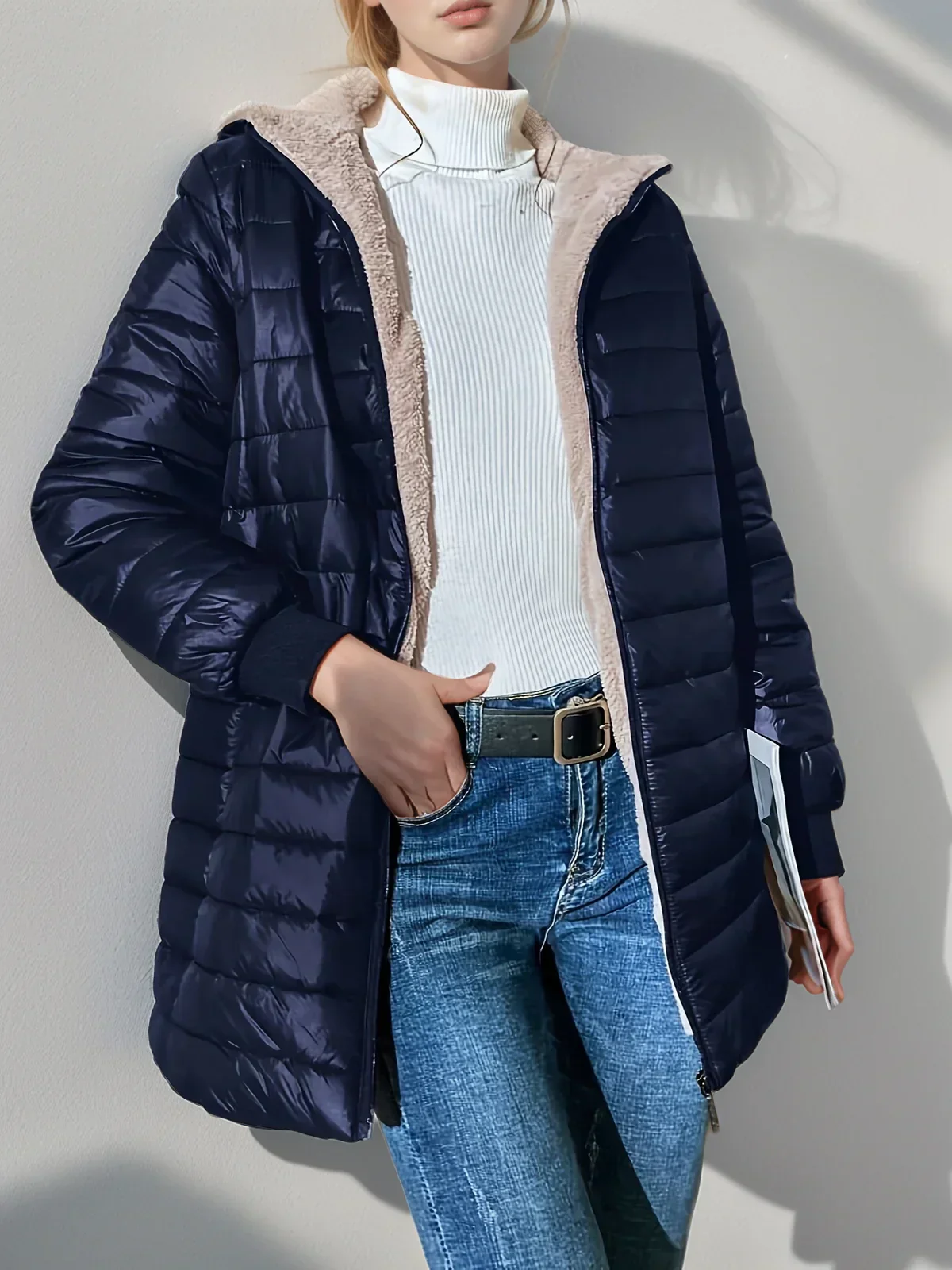 Margaretha | Women's jacket with fleece lining - Image 6