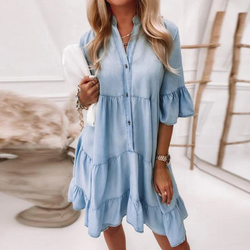 Margarita® | Women's denim dress - Image 5