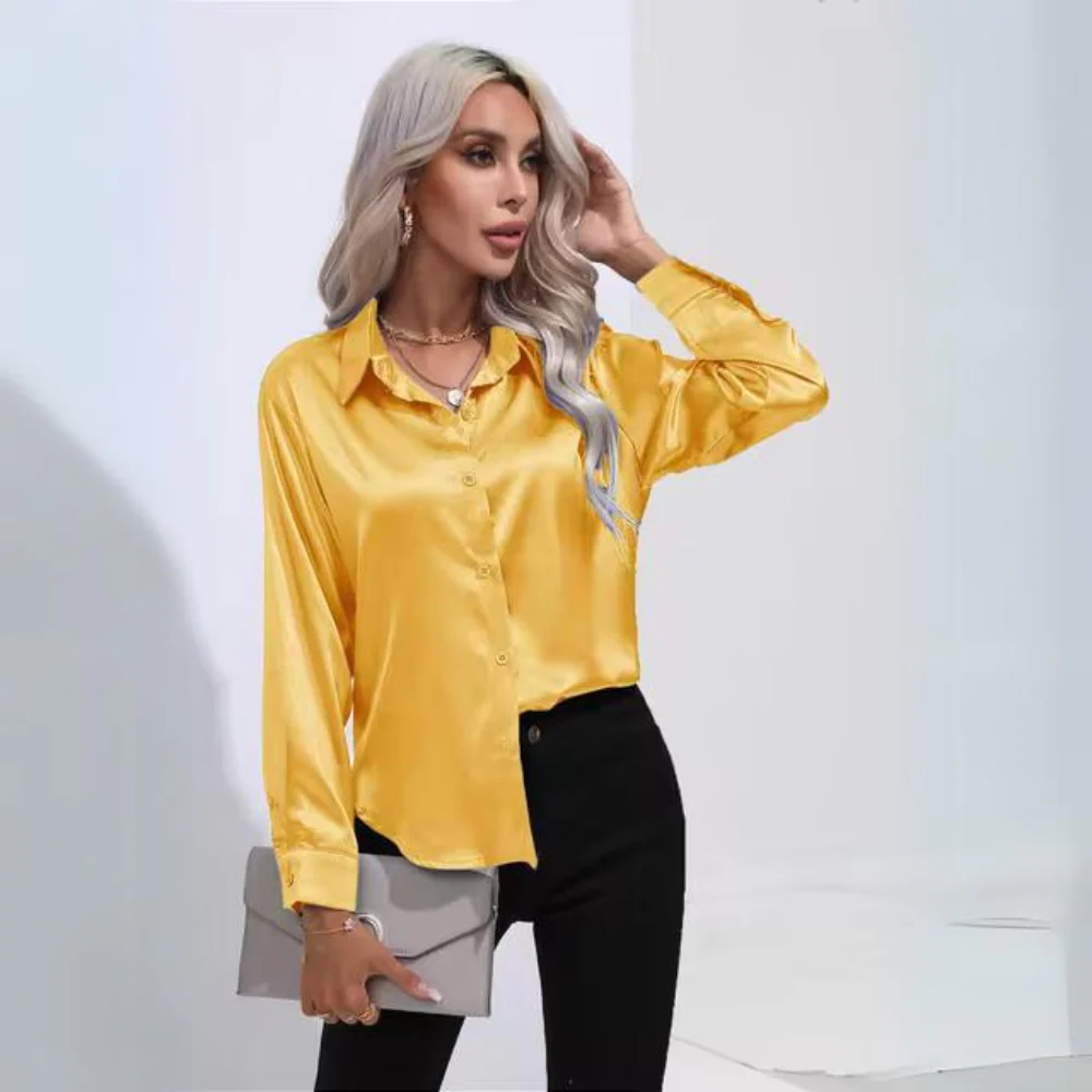 Margot | Elegant office long sleeve shirt