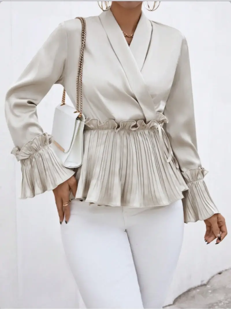 Maria® | Elegant Satin Blouse