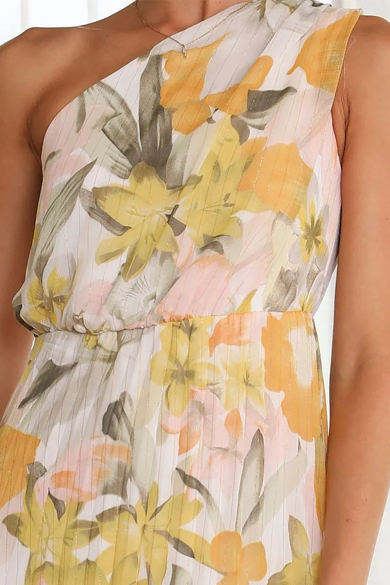 Maria® | Printed Dress With Dropped Sleeves - Image 2
