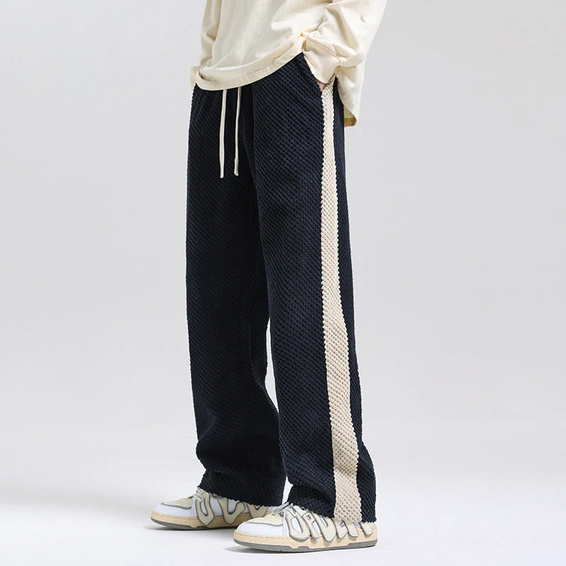 María® | Women'S Comfortable Leisure Trousers With Structured Fabric And Side Stripes - Image 3