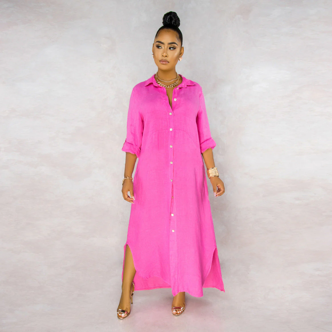 María Elena® | Overshirt Dress Set - Image 2