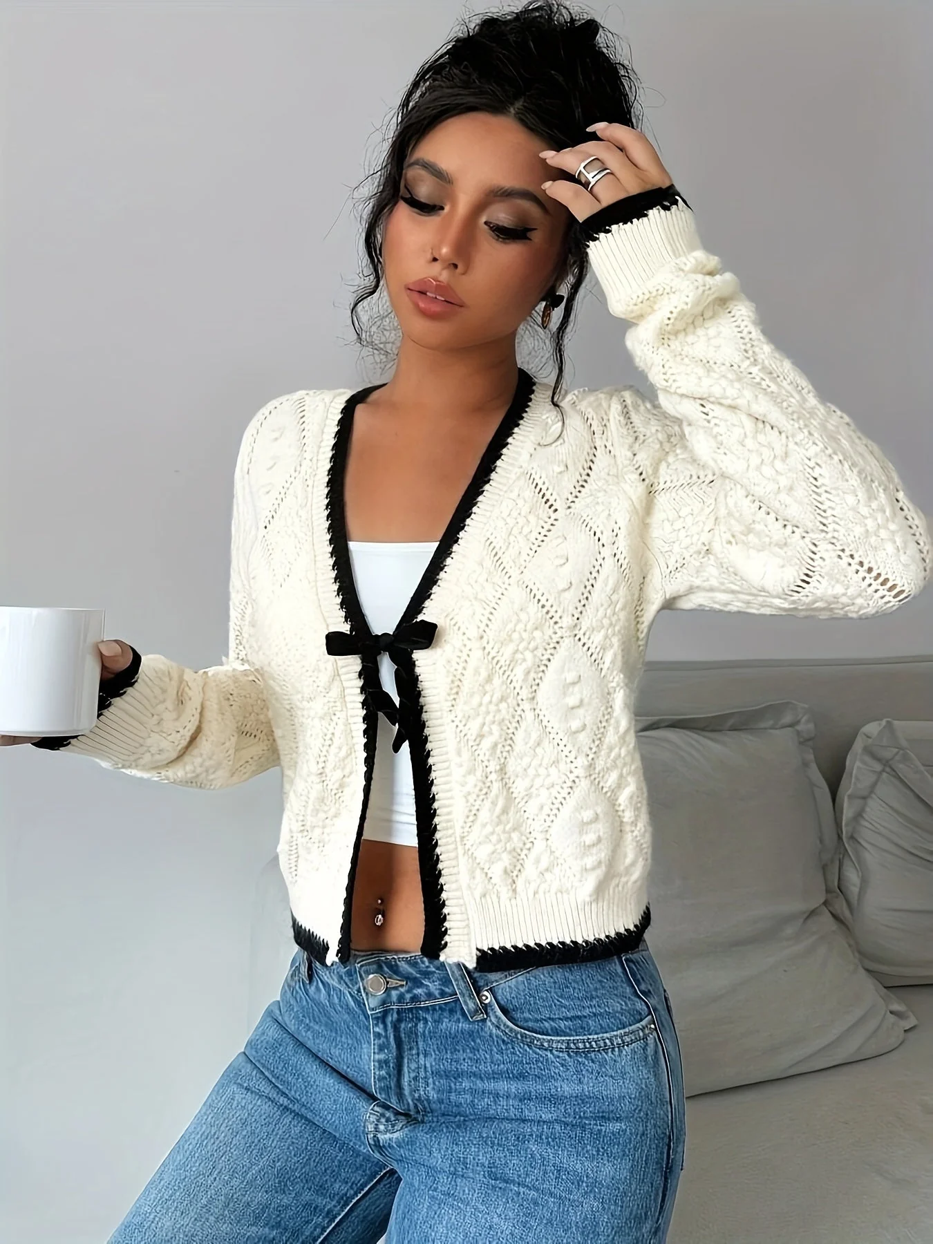 Maria Fernanda® | V-NECK KNIT