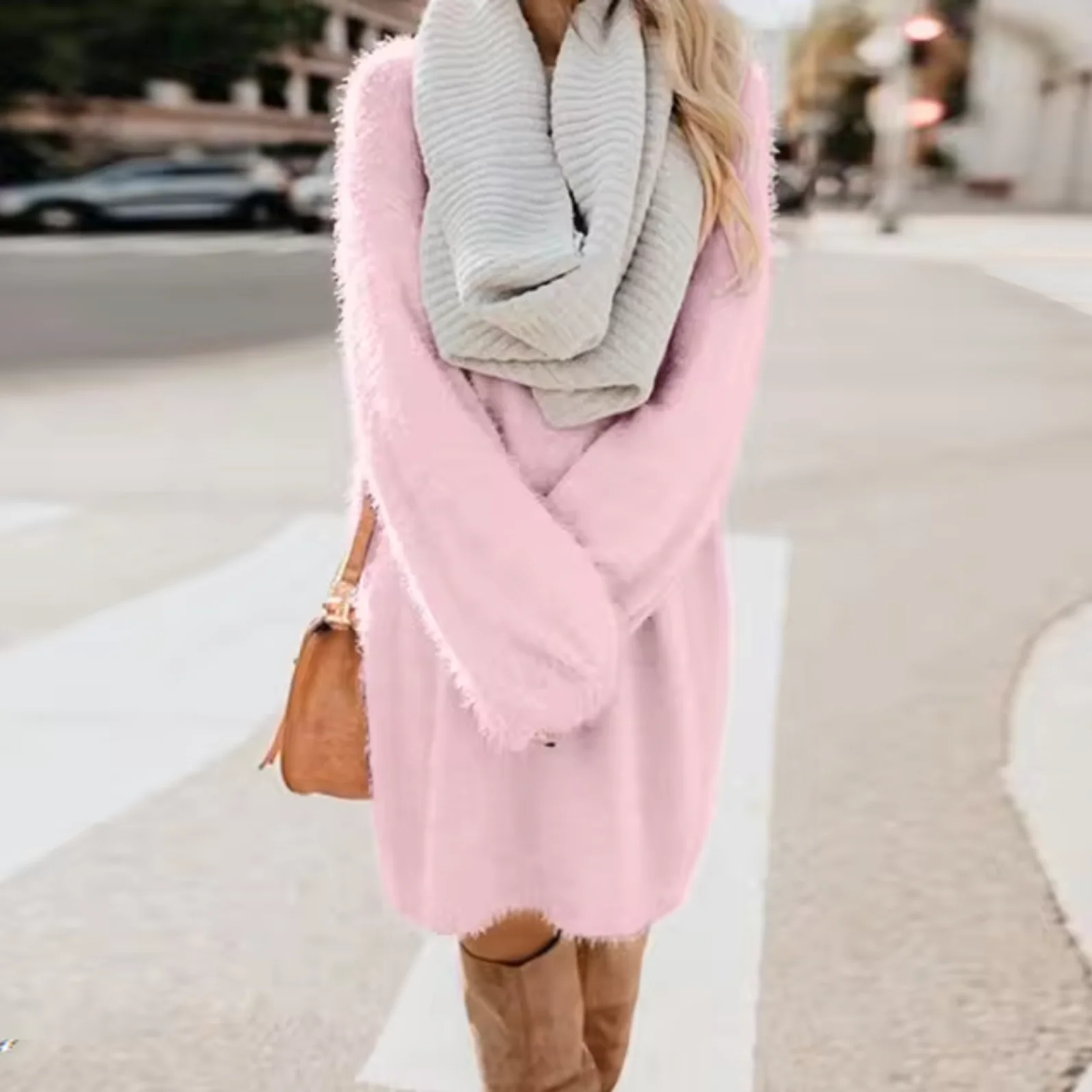 Maria José | Cotton knit sweater dress - Image 5