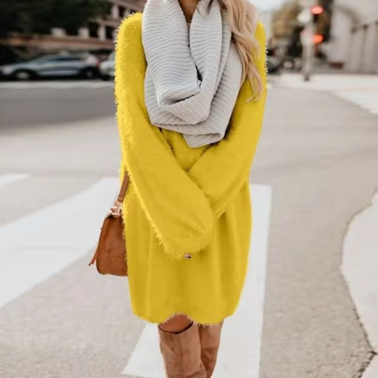 Maria José | Cotton knit sweater dress - Image 6