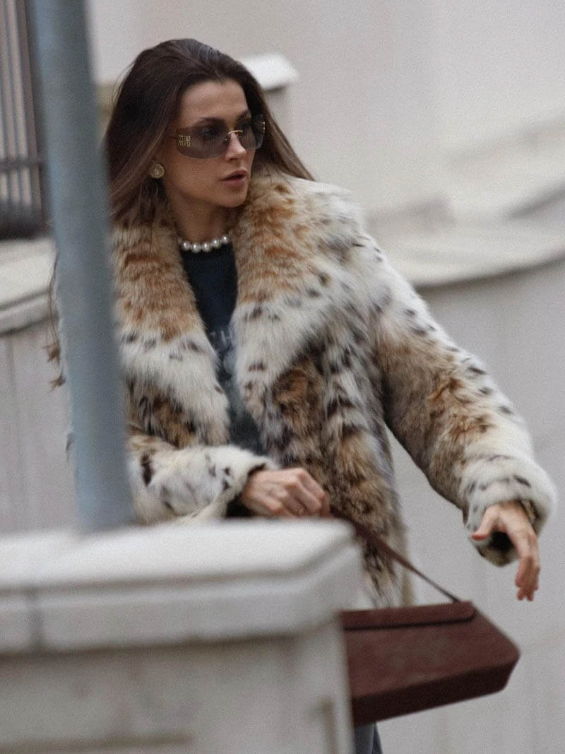 Maria José | Leopard print leather jacket - Image 3