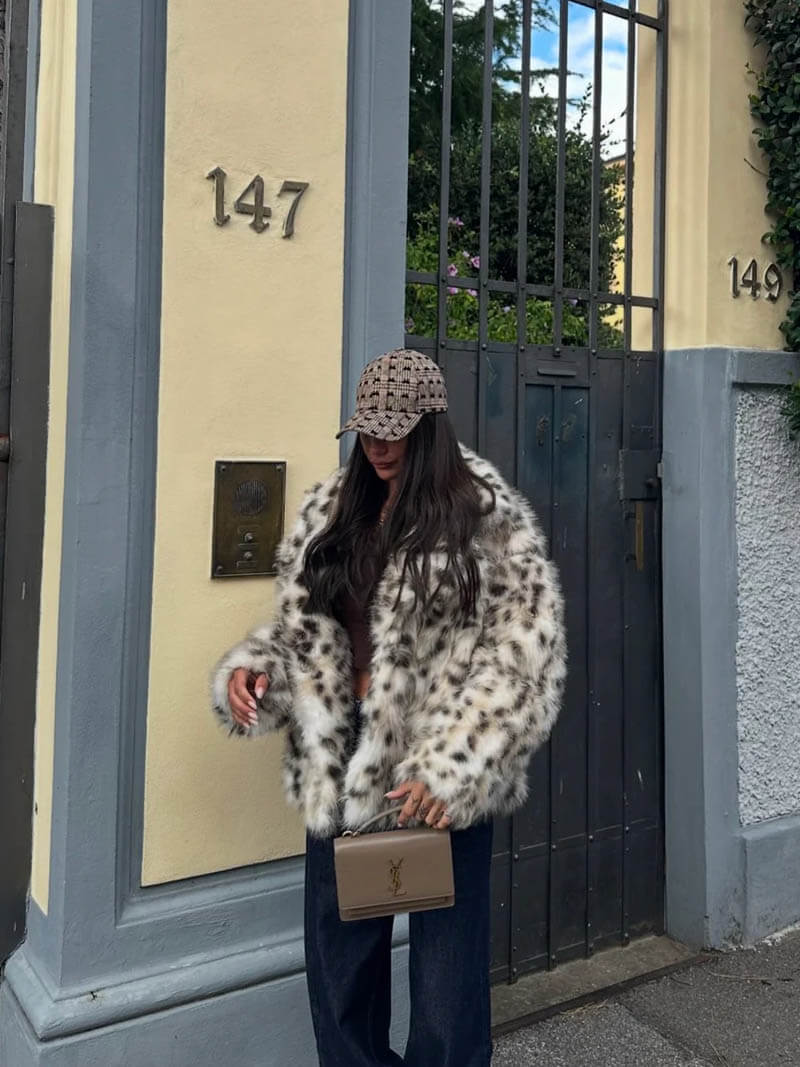 Maria José | Leopard print leather jacket - Image 5